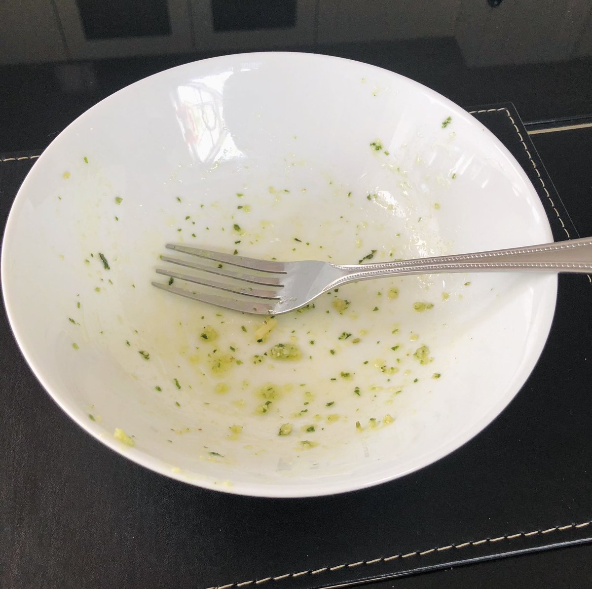 8 weeks since symptoms first started - today was a big step. I made my first meal from scratch in the last two months. A scrabbly pesto w/ spaghetti that was so, so delicious. Just pesto done in a food processor + cooking pasta but I’m very proud of myself. Full body proud pic!