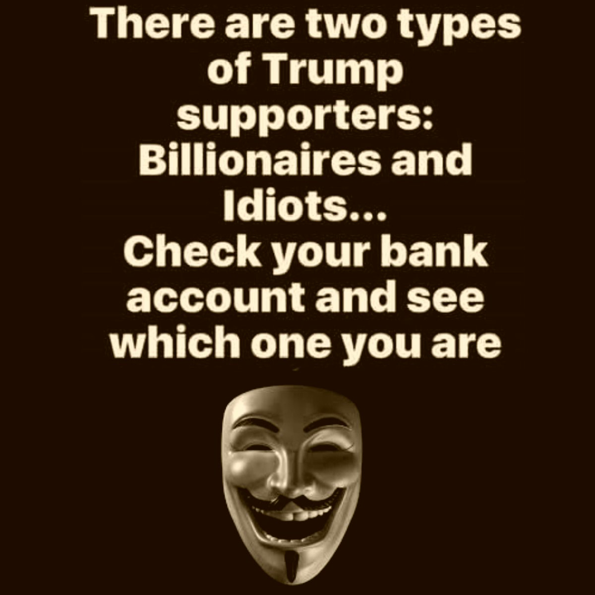 Anonantigov's tweet photo. Fuck Trump and his MAGA idiots!
#OpTrump #OpDomesticTerrorism
##FuckTrump #FuckAltRight https://t.co/VMZyTnLBwb