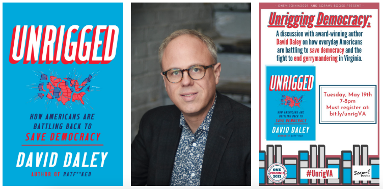 UpVoteVA's tweet photo. โWhen voters are given a choice, fairness wins.โ - @davedaley3 in โUnrigged: How Americans are Battling Back to Save Democracyโ
READ more: https://t.co/H9XWrh3Xbc
REGISTER to hear more @ our book talk tomorrow night @ 7p EST! https://t.co/Cax3kq1jGh
#endgerrymandering #unrigVA https://t.co/np9kzDX2SF