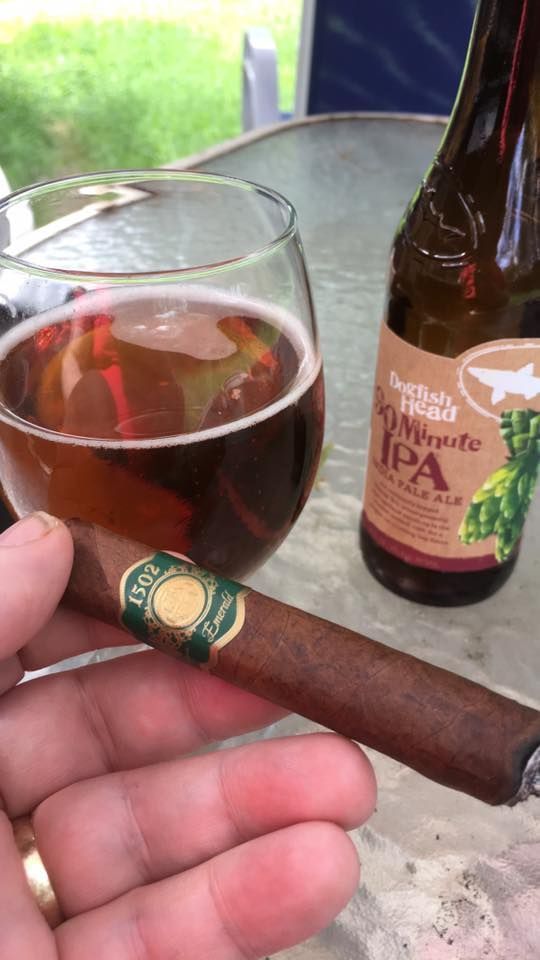 cigarweekly's tweet photo. The 1502 Emerald was the first cigar I smoked when I met Gary "Doc" Laden! ICYMI: On CigarWeekly - 1502 Emerald Box Press Corona! https://t.co/4HAb4XrQa8 #CigarWeekly #CigarReview #IPCPR2017 @1502Cigars Questions? ask @jefslat on the forums! Join today - https://t.co/Vuvn7T15nF https://t.co/xpivKUdmc0