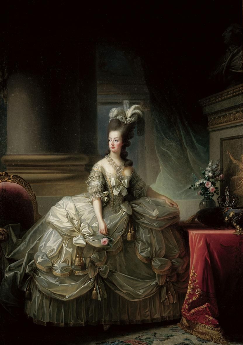 Se convertirá en una importante retratista de la nobleza de París, y María Antonieta la invitará a Versalles para que la retratara a ella también.Élisabeth pintó su primer retrato sobre ella en 1779, con 23 años.