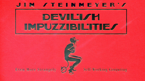 Also the new Devilish Impuzzibilities by Jim Steinmeyer davenportsmagic.co.uk/devilish-impuz…