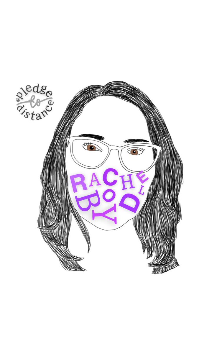 Thank you for the cool artwork <a href="/PledgeDistance/">PledgeToDistance</a>
 team! I pledge to wear my mask in public, keep a safe distance, and wash my hands! <a href="/KleinHigh/">Klein High School</a> #pledgetodistance