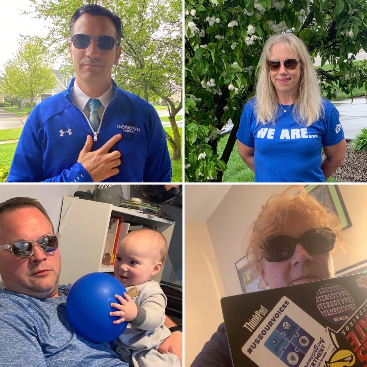 Timbuk 3 ‘The Future’s so Bright’ 
‘... I gotta crazy teacher, he wears dark glasses’ <a href="/GHS_Geneva/">Geneva High School</a> <a href="/Geneva304/">Geneva CUSD 304</a>