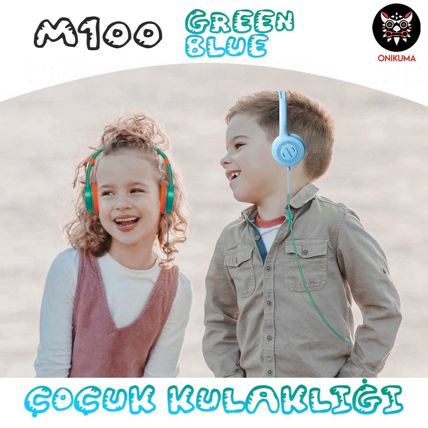 ONIKUMA M100 ÇOCUK KULAKLIĞI - Çocuklarımız için kaliteyi uygun fiyata alabileceğiniz tüm cihazlar ile uyumlu özel bir ürün. Maksimum 85 dB ses seviyesine ulaşarak kulağa zarar vermez. Onikuma.online