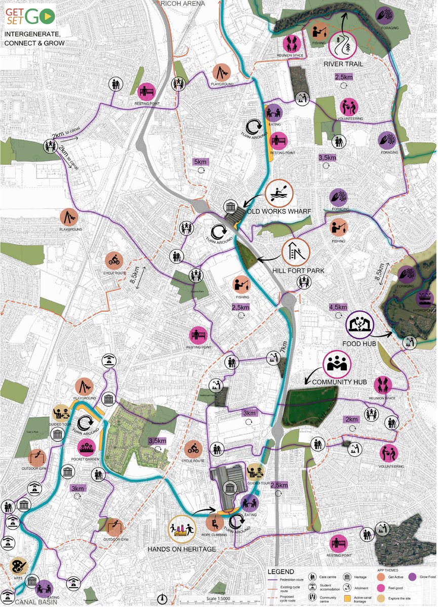 BCU_MALA's tweet photo. Another snapshot into the work our students developed for our Co.LAB with #WMCA. These are strategic visions for the Coventry Canal to make it a safe and #activeplace. #2visions #playoutcoventry #intergenerational #behaviourchange #healthybehaviours #chooselandscape
@BCU_BSoAD https://t.co/uMfSJFr07X