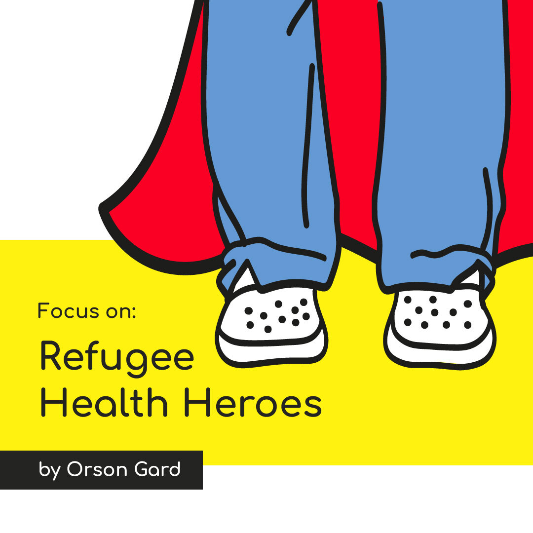 FOCUS ON: REFUGEE HEALTH HEROES by Orson Gard. Part 3 of 'Leave No One Behind' now live here: coloursedinburgh.co.uk/post/focus-on-…

We're raising £1000 to supply doctors, nurses, and hygiene equipment in refugee camps. Donate now: justgiving.com/fundraising/co…