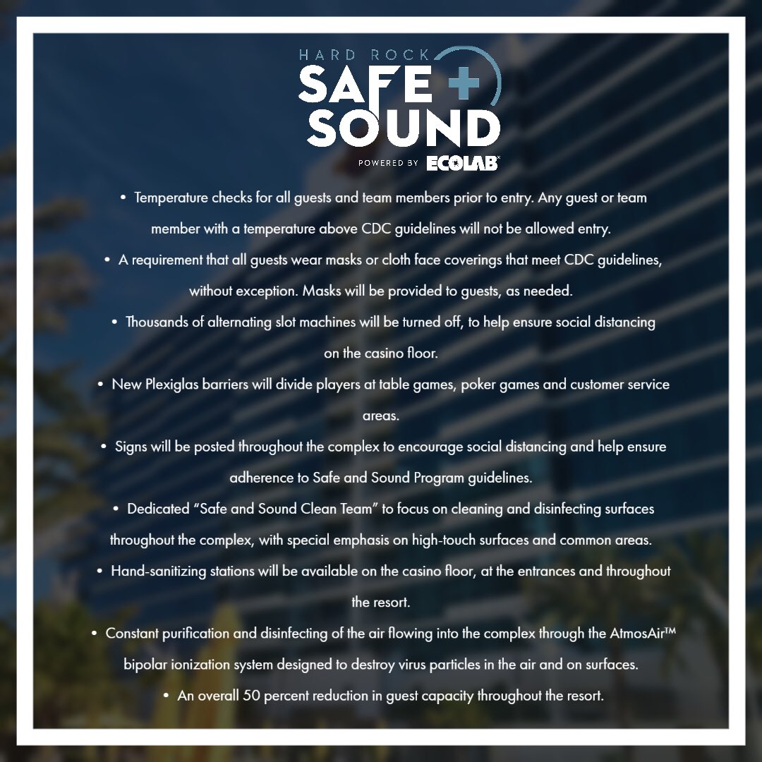 SHRTampa's tweet photo. We are excited to announce that we will be reopening on Thursday, May 21 at 7pm. As we prepare to welcome you back,  we have made essential updates to our operations — including the introduction of our SAFE &amp; SOUND program guidelines. 

View updates here: https://t.co/GE68DIH3VJ https://t.co/qKGX3AoFYG
