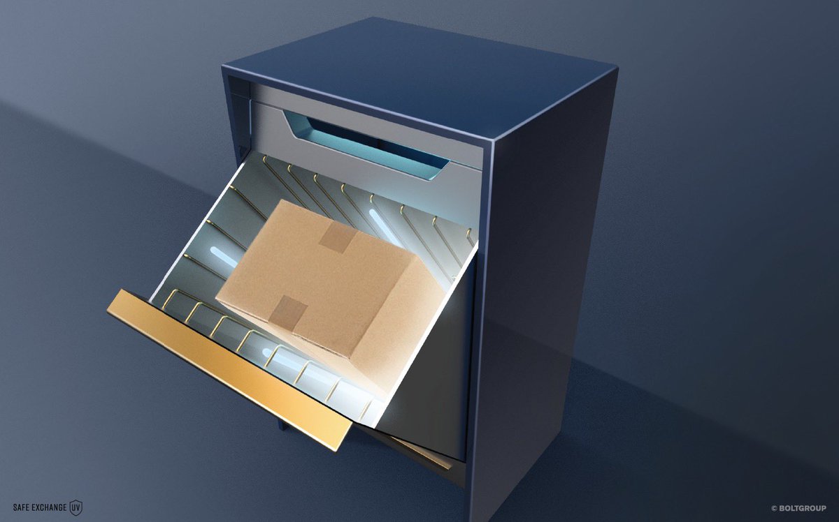 BOLTGROUP's tweet photo. Safe Exchange UV is a concept ideated by BOLTGROUP to help homeowners receive mail and deliveries with confidence while keeping their family safe. To learn more about this concept, click the link below. #designforgood #covid19

https://t.co/pkeyaKLtdx https://t.co/6Cli11L1il