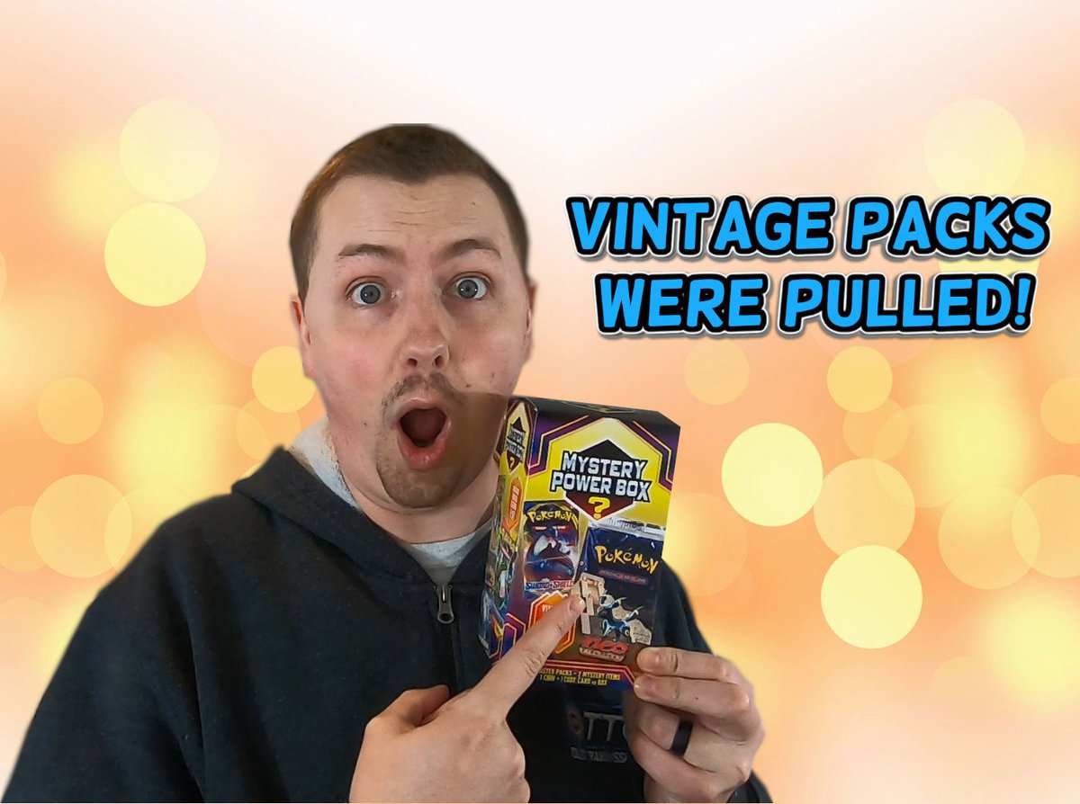 RensCollectible's tweet photo. VINTAGE PACKS WERE PULLED! These new #mysterypowerbox are on fire!!! #pokemon #PokemonTCG #pokemoncards #youtube #subscribe #M1nutemanRen #pokemoncardopening #vintage #vintagepokemon #mysterybox #pkmn
https://t.co/R1qrCiBpkd https://t.co/xBnvp033rp