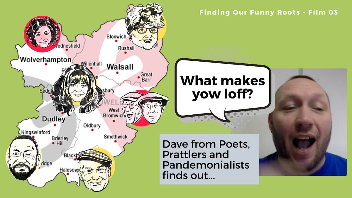 So we've found out where the Black Country actually is. We know who the key comedians are, but what is it that makes them so funny? Is it dialect, is is sounding 'saft', or it down to the 'Black Humour' and 'Self depreciation' style? bit.ly/2zRnIdC