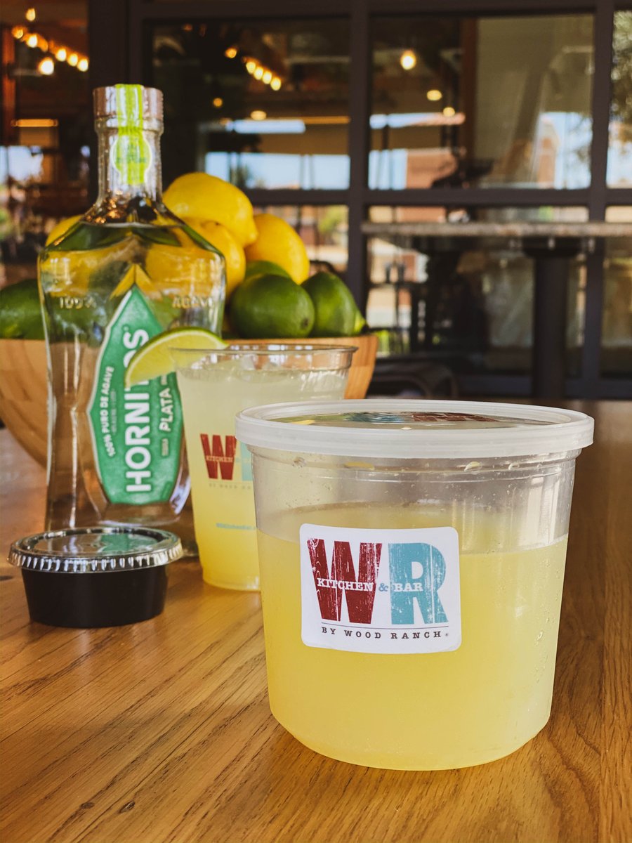 wrkitchenbar's tweet photo. Just ‘cause we can’t drink together, doesn’t mean we can’t drink at all! Enjoy our batch cocktails to-go when you order #WRKB online #MargaritaMonday https://t.co/8J3bU80o2Y