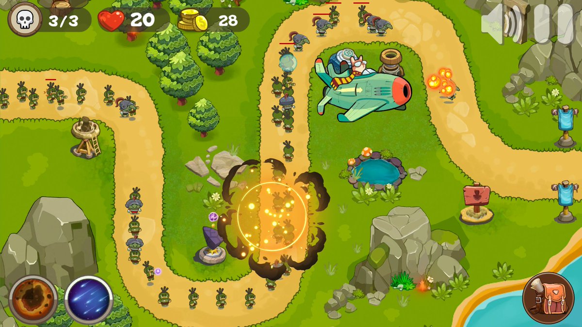 gamesDaedalus's tweet photo. Bombs incoming in 5, 4, 3...💣😃👌

💎App Store: https://t.co/pUbKBZzoxM 👍
💎Google Play: https://t.co/cQeK03vfqv 👍

#daedalusgames #defendthetower #mobilegame #game #gamedev #indiedev #indie #ios #ipad #unity3d #madewithunity #screenshot #research #mobile #GooglePlay #AppStore https://t.co/3yuOv0ILqt