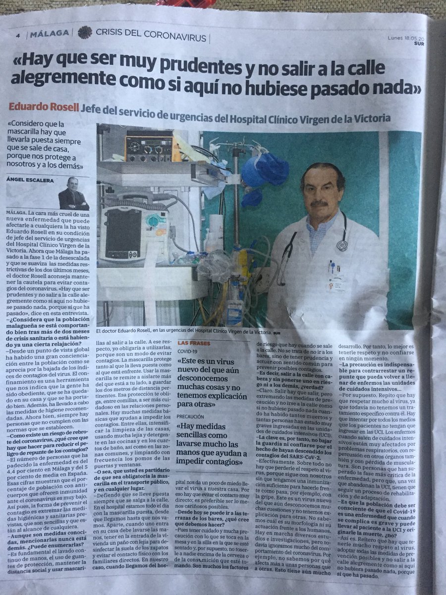 roselleduardo's tweet photo. Sur de 18/5/2020 https://t.co/qdMrpihept