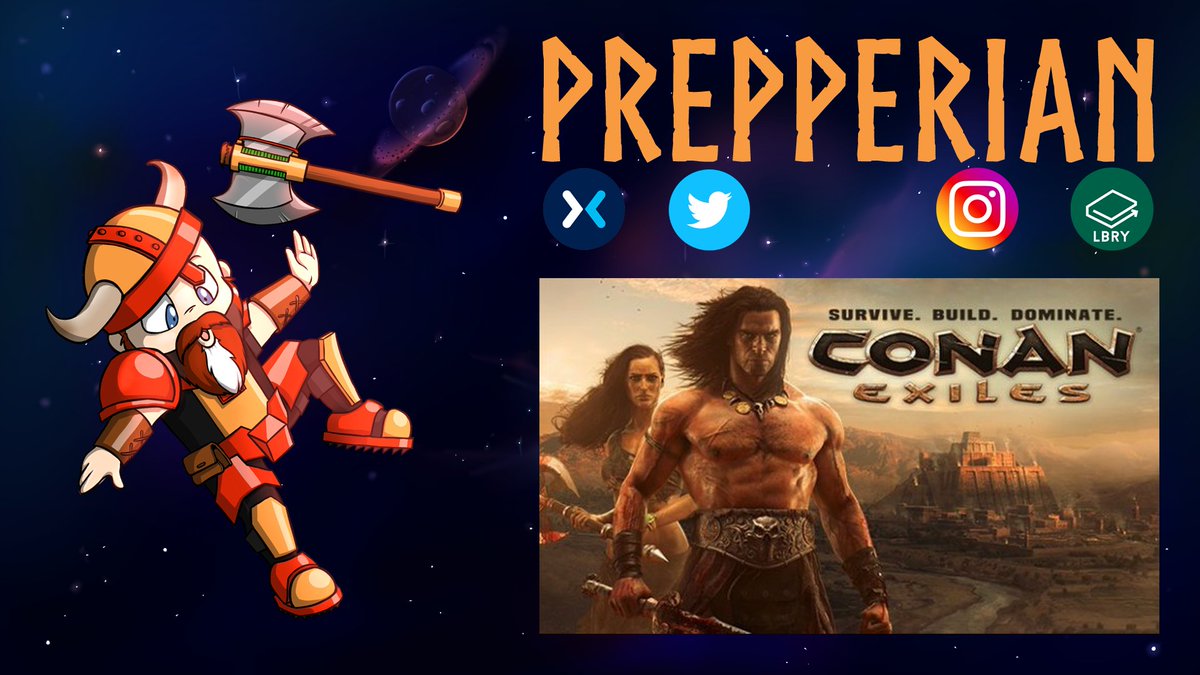 prepperian's tweet image. More grinding on my and #teamSBOC&apos;s @nitrado #Conanserver!

Gotta try to keep up with the crazy levelers!

Join us as we continue our journey up to the #ciking homelands in the north at:
mixer.com/Prepperian
or
streamerlinks.com/Prepperian

@SBOCGAMING