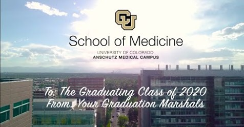 CUMedicalSchool's tweet photo. Kicking off commencement week we are celebrating all CUSOM grads with a message from faculty marshals. We are so proud of your resilience during this time of adversity. You are the future of medicine! #CUSOM2020 #CUAnschutzgrad2020 #CUAnschutzgrad 

https://t.co/jmI0SDR3dG https://t.co/TGsAYhAfNL