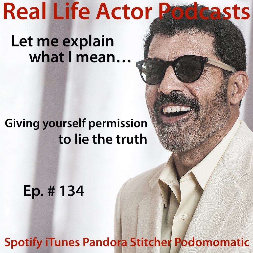 RealLifeActor's tweet image. Jeff discusses the counter productive notion of constantly questioning your own believability.
podomatic.com/podcasts/reall… #RealLifeActor #actingcoach #actingteacher #actinglessons #actingtraining #actingclass #actingtips #actingpodcast #acting