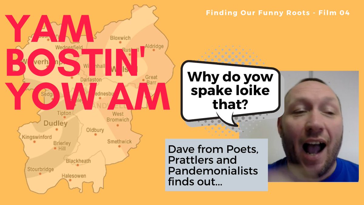 The Black Country dialect has given many comedians the tools to perform some great jokes and sketches and here @DavethePitt of Poets, Prattlers and Pandemonialists finds out more. bit.ly/2ydVOrJ