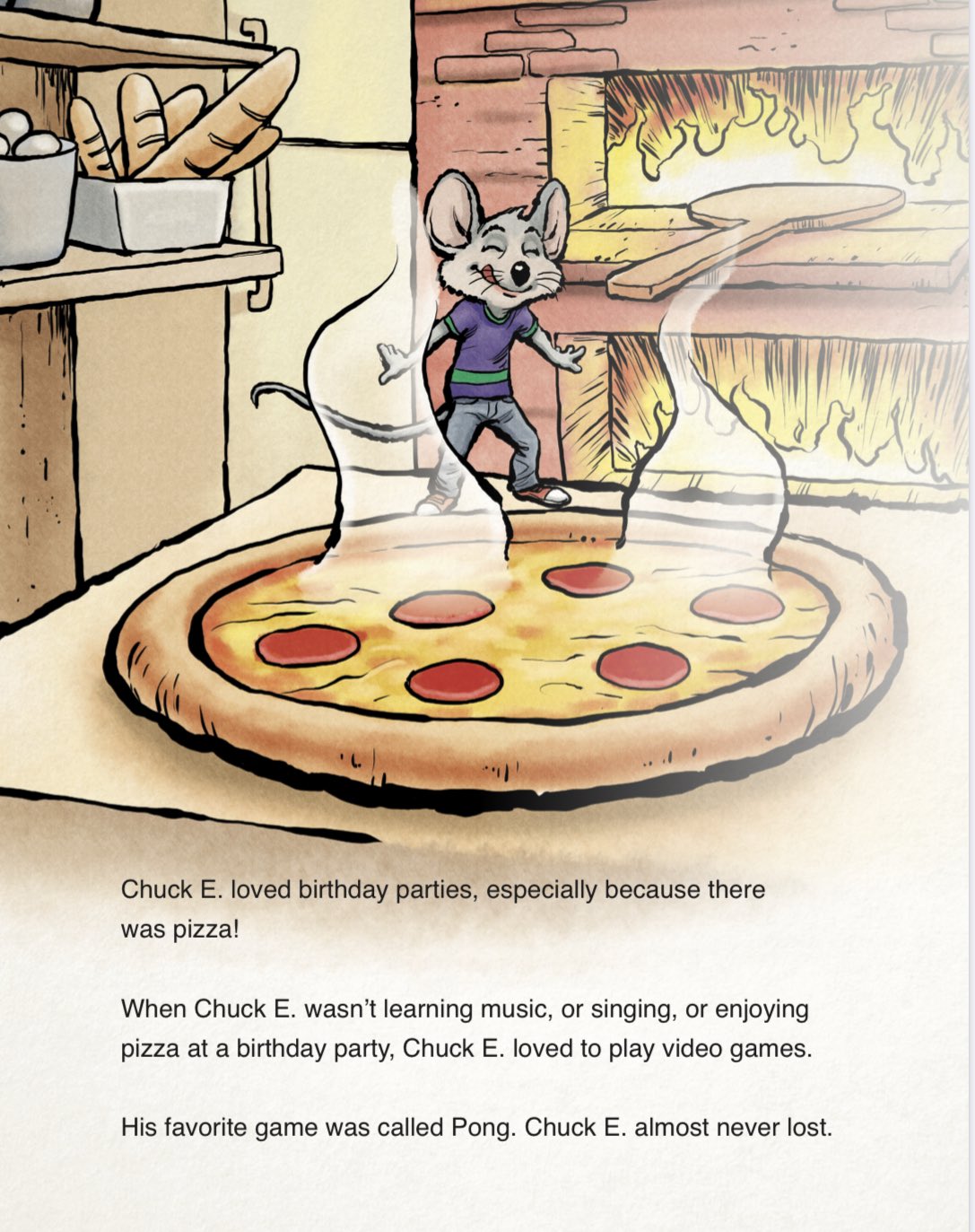 Chuck e 2024 cheese pasqually pizza