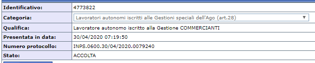 PeroniSilvio's tweet photo. #inpsascolta, #InpsInAscolto ,#INPS #Covid_19 #rispondeteinps...La mi domanda risulta accolta dal 14 maggio circa, ma ancora nulla niente soldi, devo perdere le speranze?????? https://t.co/vA0XYTHMrL