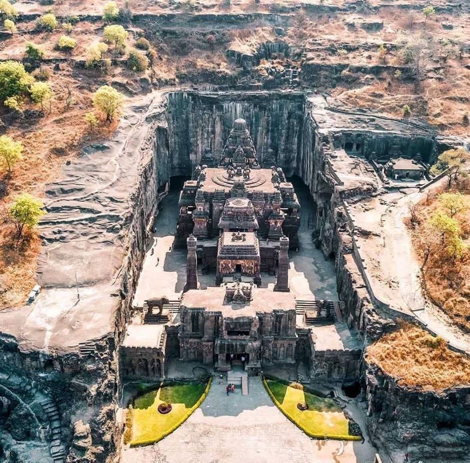 The archaeologists have confirmed that over 400,000 ton(36,28,73896 KG) of rocks had to be scooped out to make this amazing structureThis would have taken centuries of human labour as per the experts calculation but what is stunning is that this temple was built in just 18 years