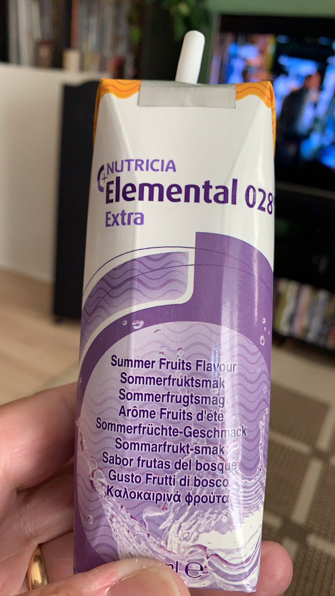 scottprideaux's tweet photo. Back on these beauties while digestion issues, high temp after eating (while feeling cold) and sweats are investigated!
Yummy yummy 
#Elemental 
@OfficialPCA 
@PancreaticCanUK https://t.co/HQ5CLCMBPq