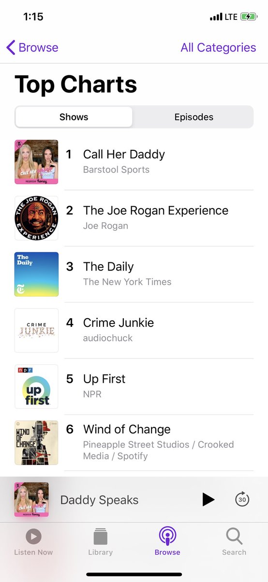 stoolpresidente's tweet photo. #1 episode in the world.   #1 show in the world.    #callherdaddy https://t.co/njAbUNiZN4