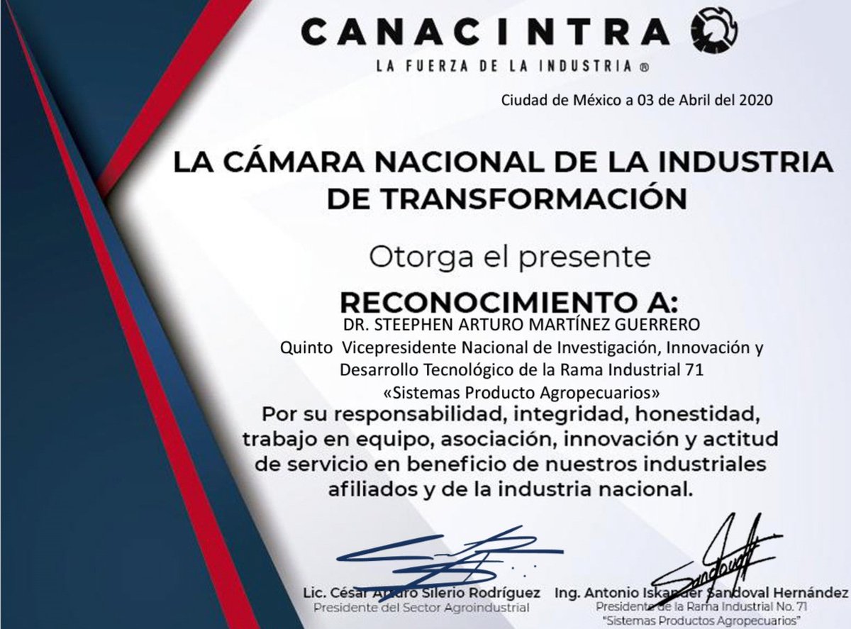 SteephenMtz's tweet photo. Con las expectativas muy en alto seguiremos trabajando la pesca y acuacultura. Ahora sumamos al resto de las actividades agroindustriales desde la rama 71 @CANACINTRAMex. La innovación y el desarrollo tecnológico del sector agroalimentario es un pilar para reactivar  el país. https://t.co/9ItJyfesA2