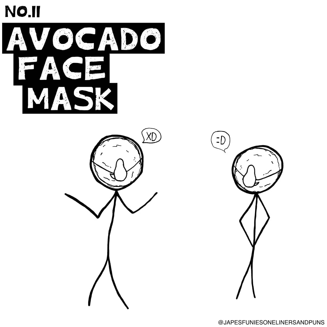 S_Udonim's tweet photo. What a waste of deliciousness...
#avocado #facemask #WearAMask #lockdown2020 https://t.co/chmppaB8HD