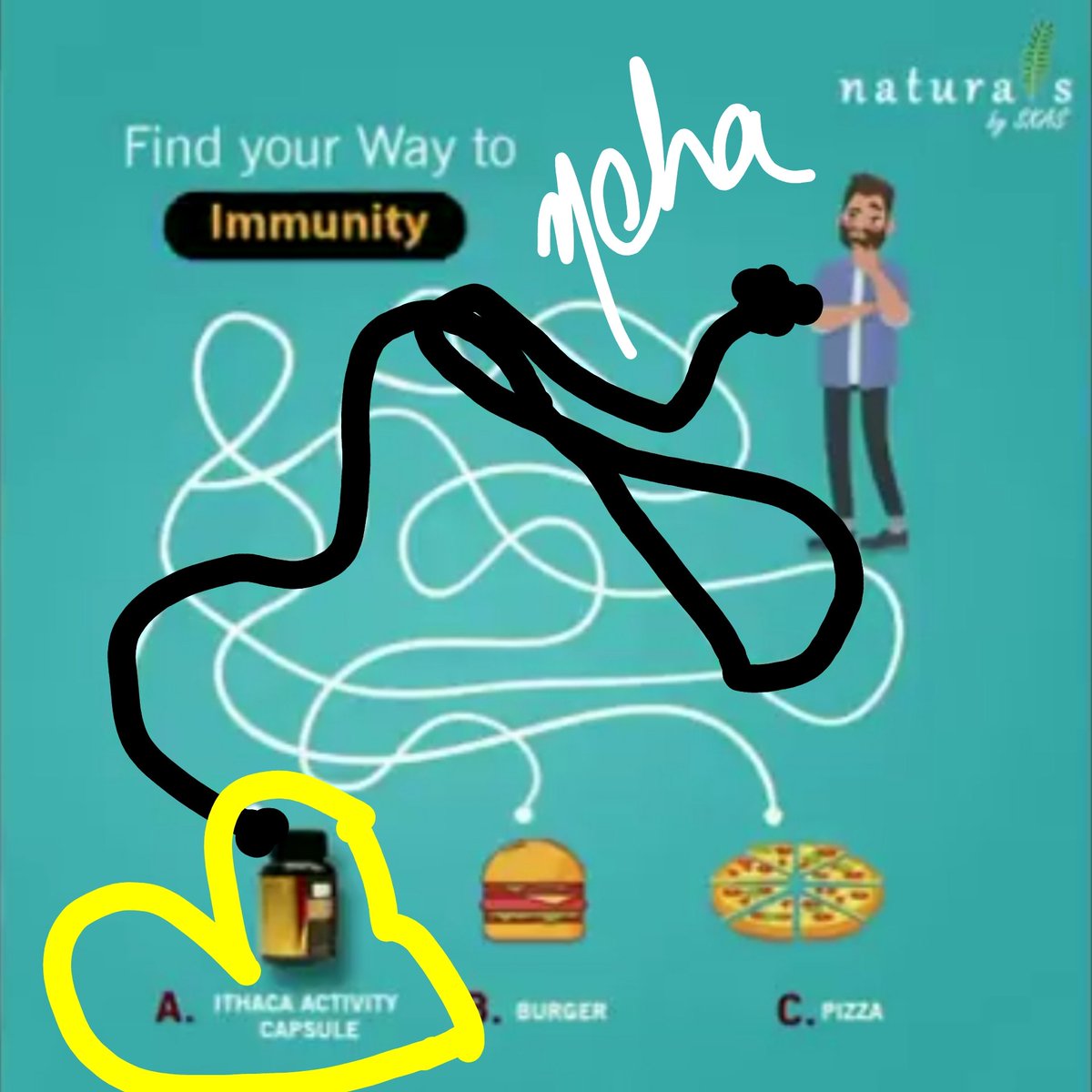 NehaManocha7's tweet photo. @skas_by 👉A. ITHACA ACTIVITY CAPSULE
💕⚫💕⚫💕⚫💕⚫💕⚫💕⚫
#naturalbyskas #contestindia #contestgiveaway #summergiveaway #contest #lockdown #contests #giveaway #quarantine 
#quarantineandchill #contestforall #giveawayaleart
#summergiveaway #giveawaycontest 

Join
@wasimkh00 
@VHetal https://t.co/mnFi3SiqvZ