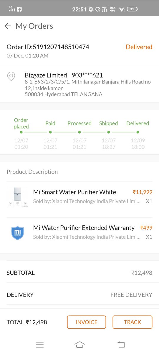 kukgenius's tweet photo. Most unreliable product from #XiaomiIndia @manukumarjain 4 PPC filters changed in 5 months. External PPC installed too. Most useless product #Miwaterpurifier. During this lockdown U guys made me to go out for water cans. Attached proofs. https://t.co/g5dHlnoRCS