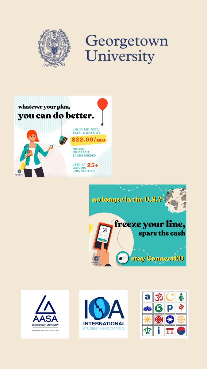 Our team has been working tirelessly to get international students the help they need - check out some of these new amazing highlights from our campus marketing interns!
#connectedwestand #internationalstudents 

<a href="/Georgetown/">Georgetown University</a> <a href="/UCBerkeley/">UC Berkeley</a> <a href="/Cornell/">Cornell University</a>