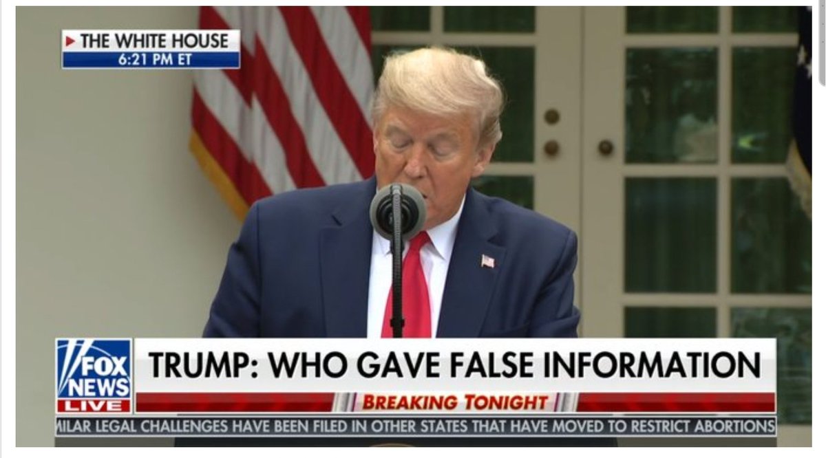 The Fox chyron writer keeps mistaking colons for commas...😀