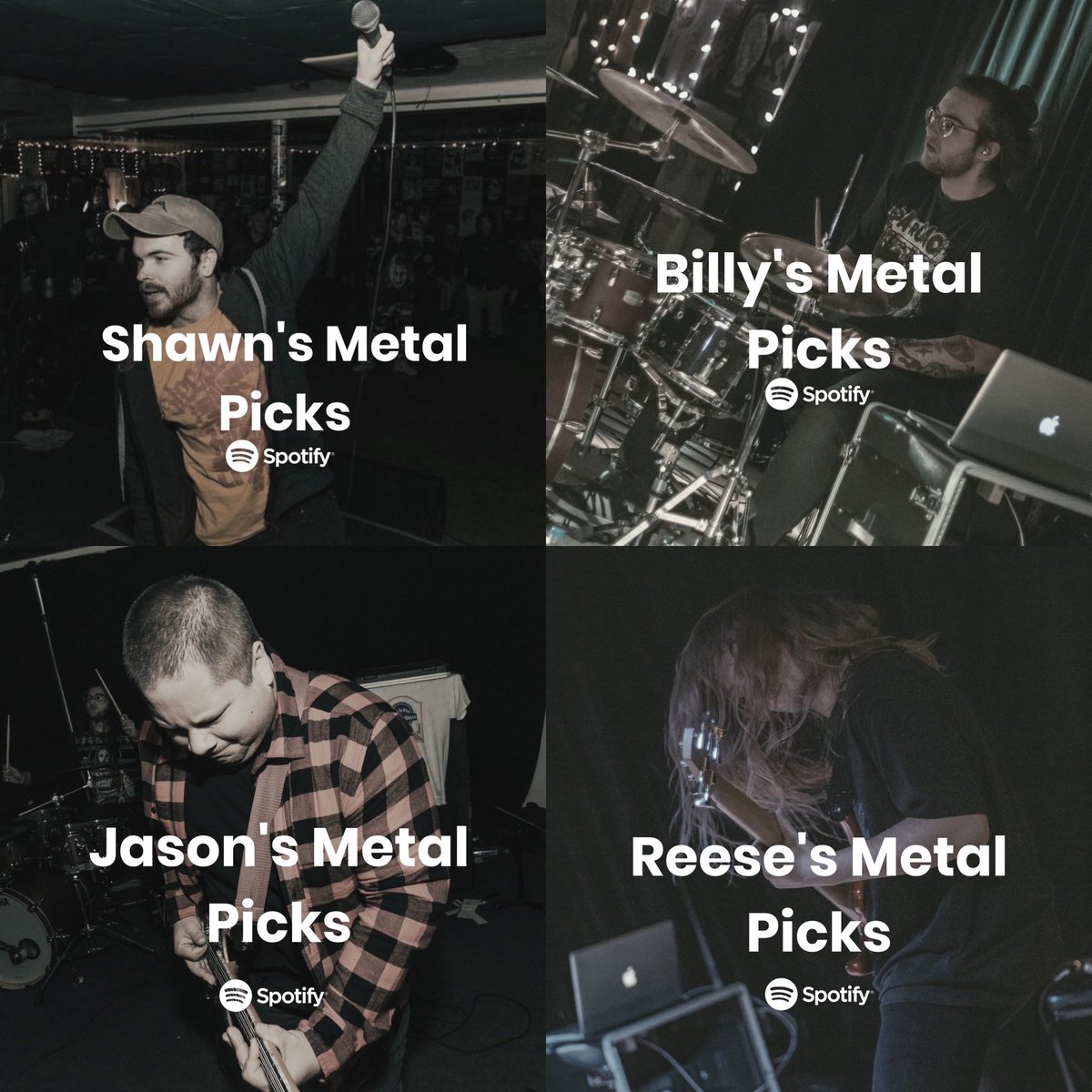 We made Spotify playlists of each member’s most influential metal songs as well as our favorite tracks from our own discography. Click the link and follow the playlists and tell us which one you like the most! edorra.biglink.to/edorrapicks