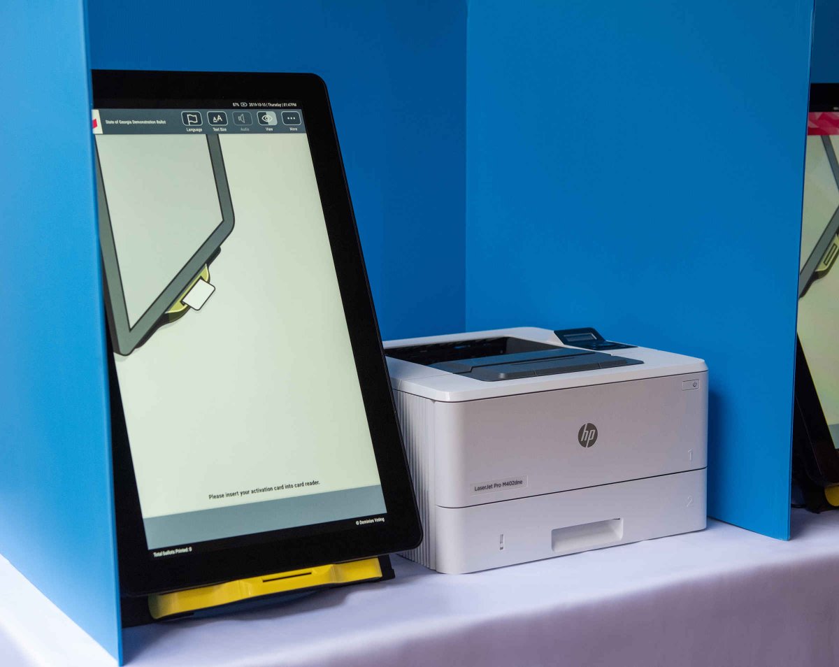 Our machines are auditable, verifiable, and secure. We are thrilled that Georgians were able to use them in the June primary, and we look forward using them again in the general election! #SecureVoteGA