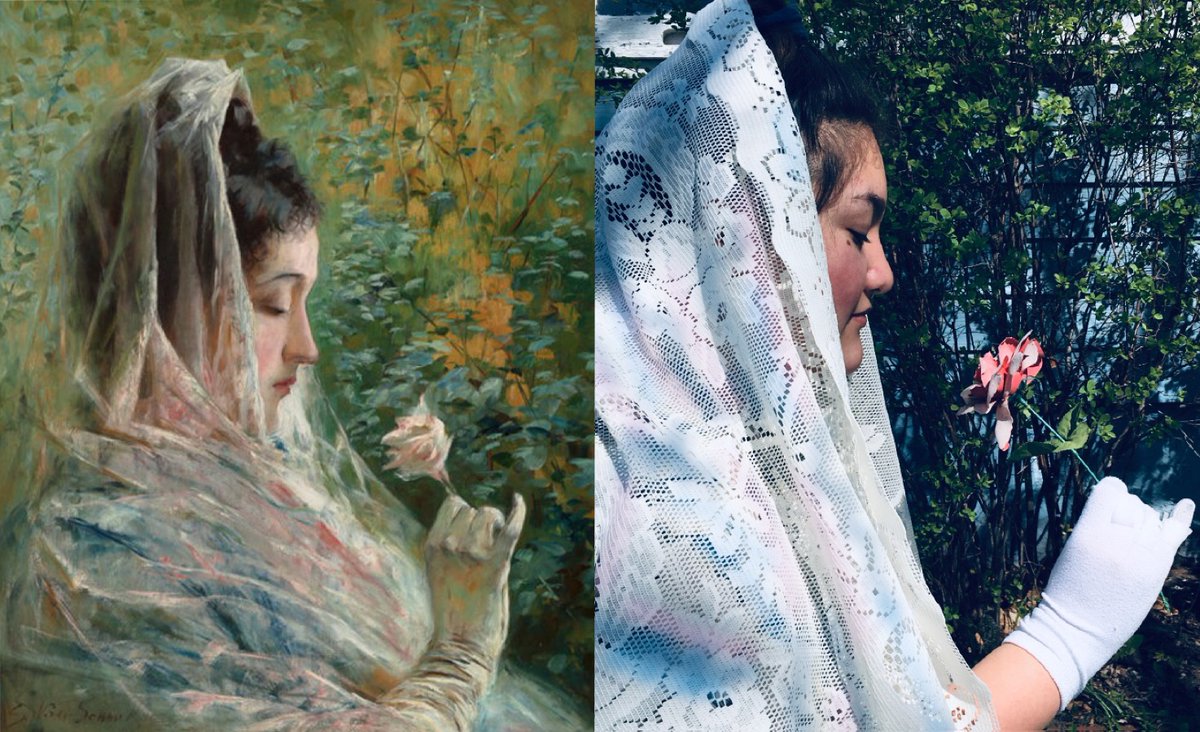 This is amazing! Liz Carpenter's BMHS Art class recreated famous artwork! We. Can't. Even. This is so cool! Check out our website for all the images. #BMHSArtists #BeloitProud