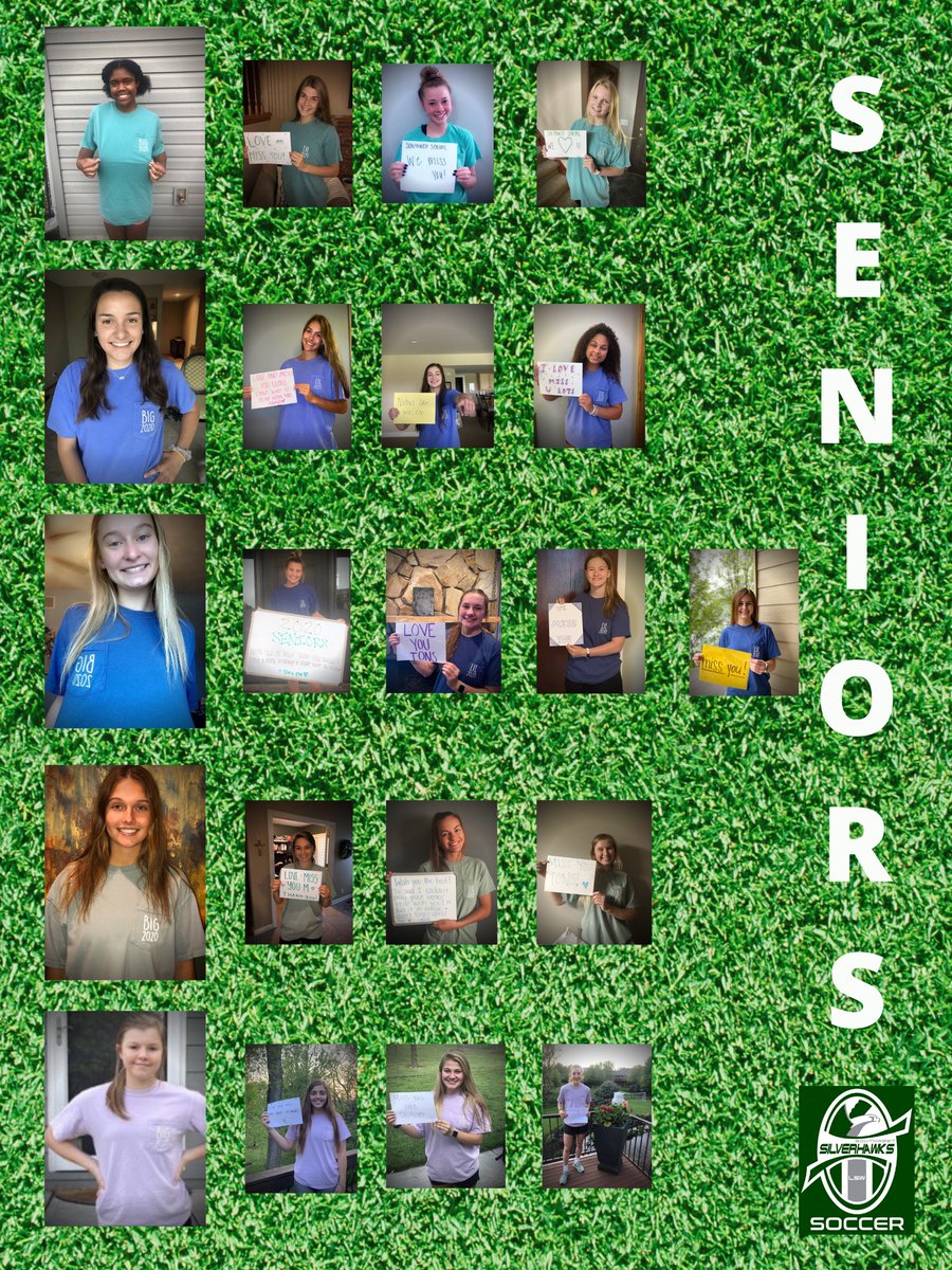 lswgirlssoccer's tweet photo. 2020 SENIORS you will be missed by your teammates. We love you like family! https://t.co/KhP8nCnlt1
