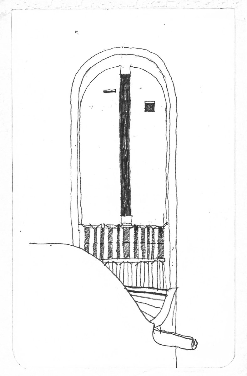 studiobarcorg's tweet photo. A recent #lockdown loft clearout uncovered old sketchbooks. This one from 1991 of #LeCorbusier's sublime chapel at #Ronchamp in France. A pinnacle of #architecture.
More from that sketchbook on my website. see bio. https://t.co/jL2HjaHmTu