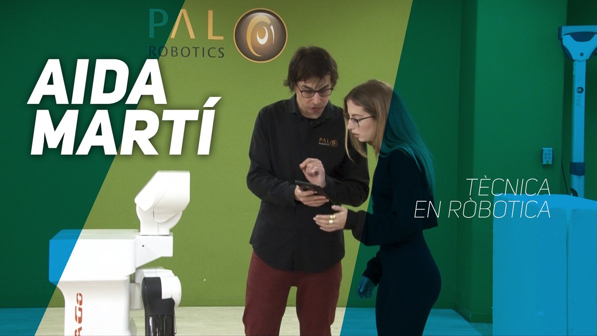 L’Aida Martí accepta el repte del @long_lixuee i va a l'empresa @palrobotics a validar que el #robot #TIAGo està preparat per començar a treballar
Mira 🎥 i descobreix què fa una tècnica de #robòtica 

youtube.com/watch?v=UcEOI0…   

#ChallengeIndústria #jovullser #vocacions #FPCat