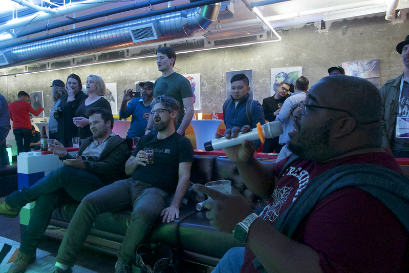 kalamuna's tweet photo. We're a remote team, so @DrupalConNA would've been one of the only times we'd get to see our co-workers IRL, and it'd also be our only chance to see old friends like @reynoldsalec and @soniktrooth, or host karaoke parties with @FourKitchens and @estudiomanati. #DrupalconSeattle https://t.co/zb05lq15eM