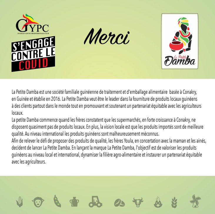 GYPC224's tweet photo. Merci à La Petite Damba.
#GYPCCONTRECOVID #RIPOSTE #COVID #PRODUCTEURSLOCAUX https://t.co/Vb1XIg043v