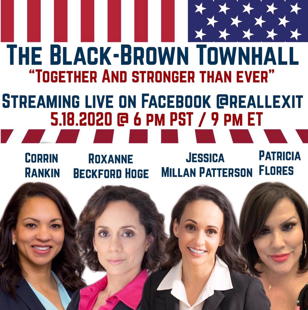 RoxanneHoge's tweet photo. Tune in today at 6:00 Pacific time! @millanpatterson @CorrinRankin Patricia Flores and moi. 

#LEXIT #WalkAway #CommonSenseRox #CADeservesBetter @LegacyReps https://t.co/CtbIl1lLB7