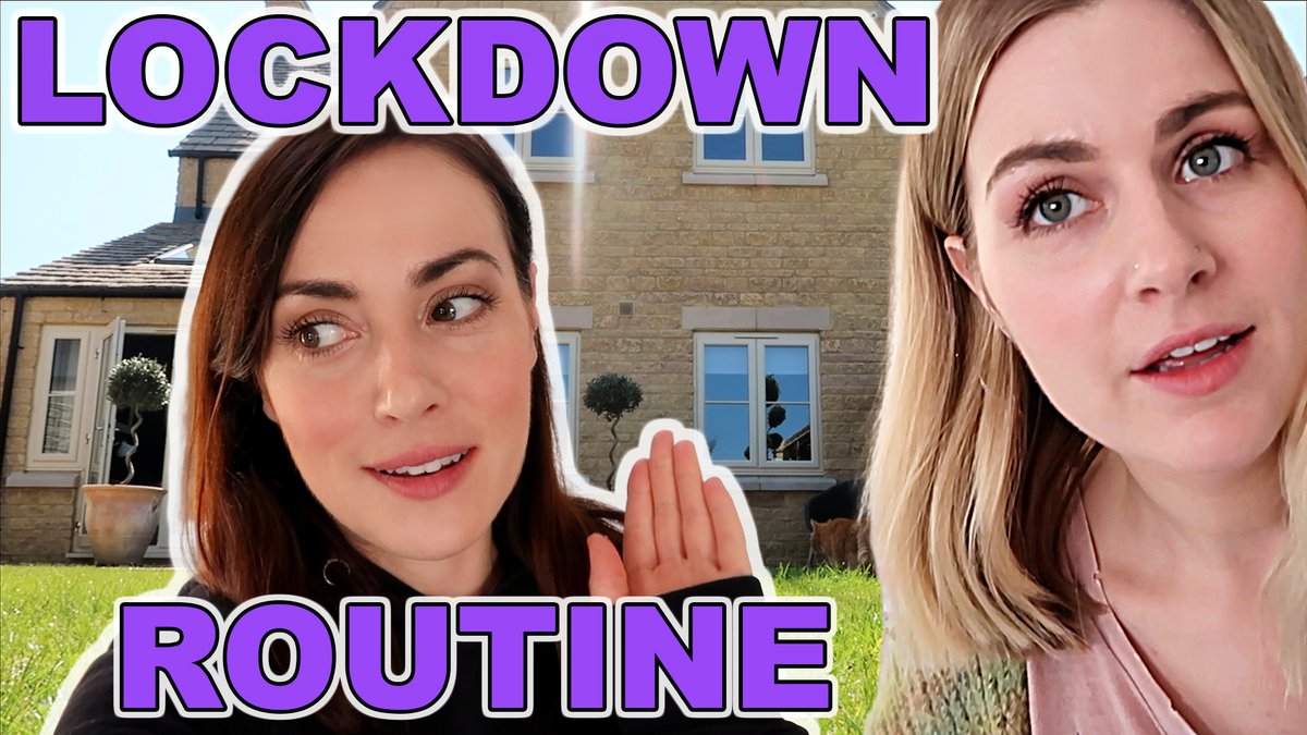 RoseEllenDix's tweet photo. 🎥 Our Lockdown Routine

▶️ https://t.co/qlduLTImOO

Tensions are high. Can you tell? 😂 https://t.co/A0HmDW8U2L