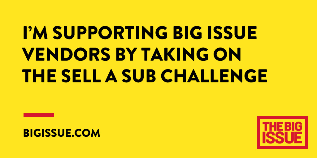 Big Issue tweet media