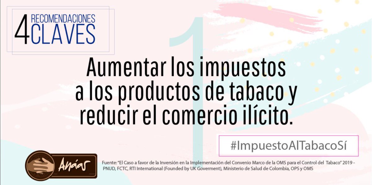 Fundacion_Anaas's tweet photo. #ImpuestoAlTabacoSí Porque estamos evitando 31 mil casos de pobreza monetaria por gastos catastróficos en hogares con fumadores #EvitaElCoronavirus #FCTCSaveLives #PL166 @MinSaludCol @DilianFrancisca https://t.co/Rg1CepdpBw