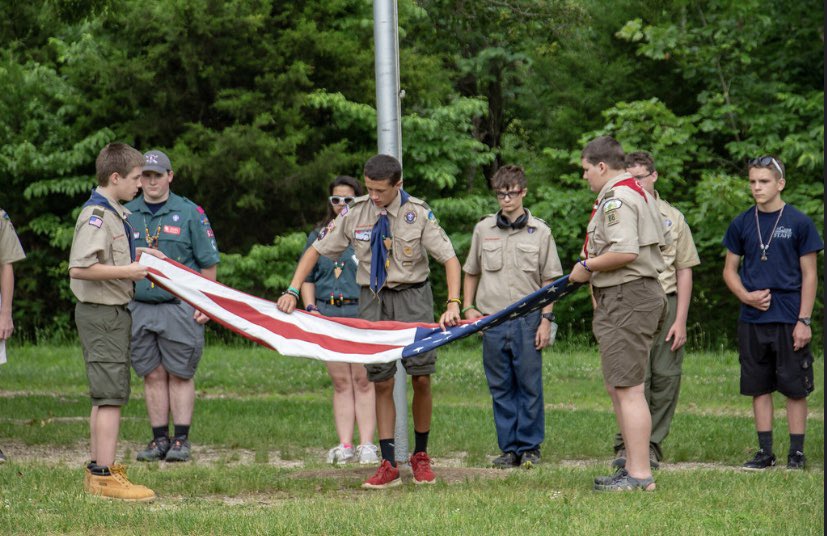 In honor of Memorial Day, share with us a photo of your Scout doing their Duty to their Country!