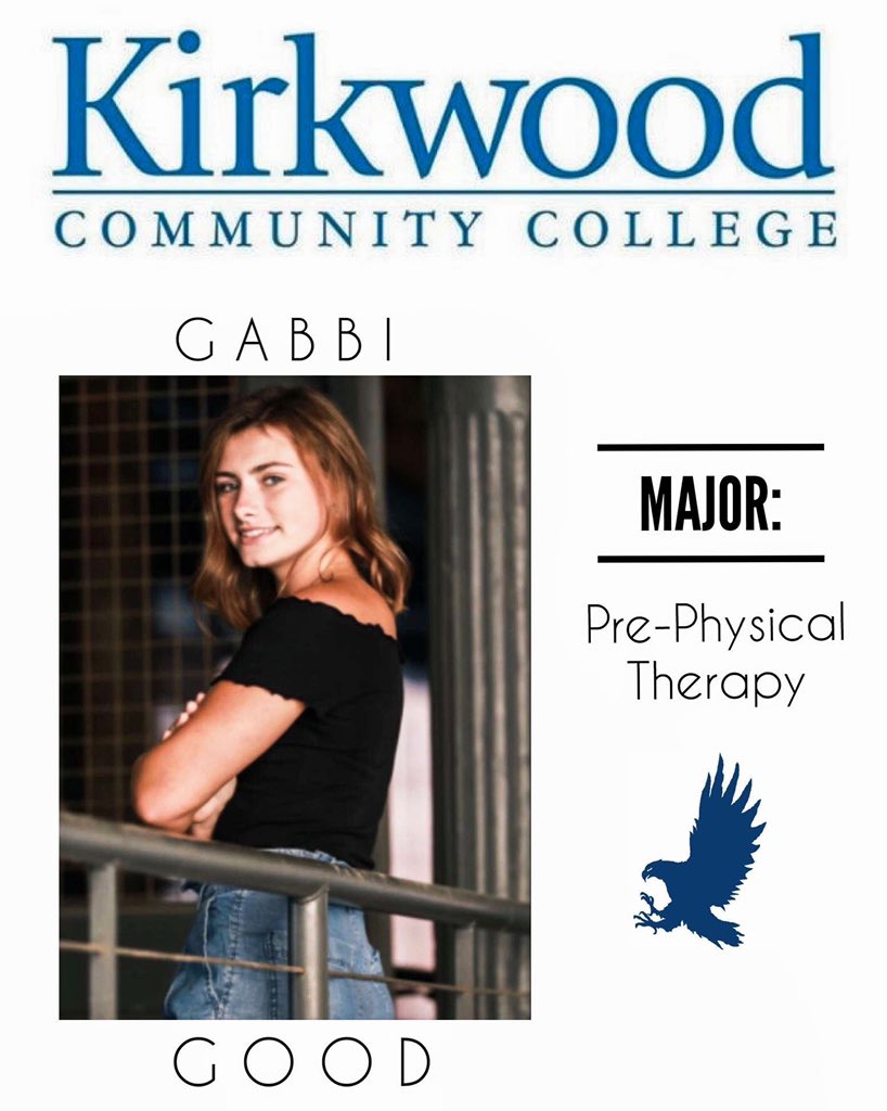 indeeclassof20's tweet photo. Good luck this fall Gabbi!! https://t.co/YkE0YUF0Y1