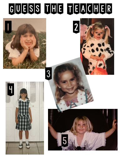 ECE_ELEM's tweet photo. This week we will be sharing pictures from when our teachers were in elementary school. Each day we will highlight a different grade level.  Please guess which kindergarten and first grade teachers are in the photo.Please number accordingly. We will reveal the answers tomorrow. https://t.co/QPaJPbDgFl