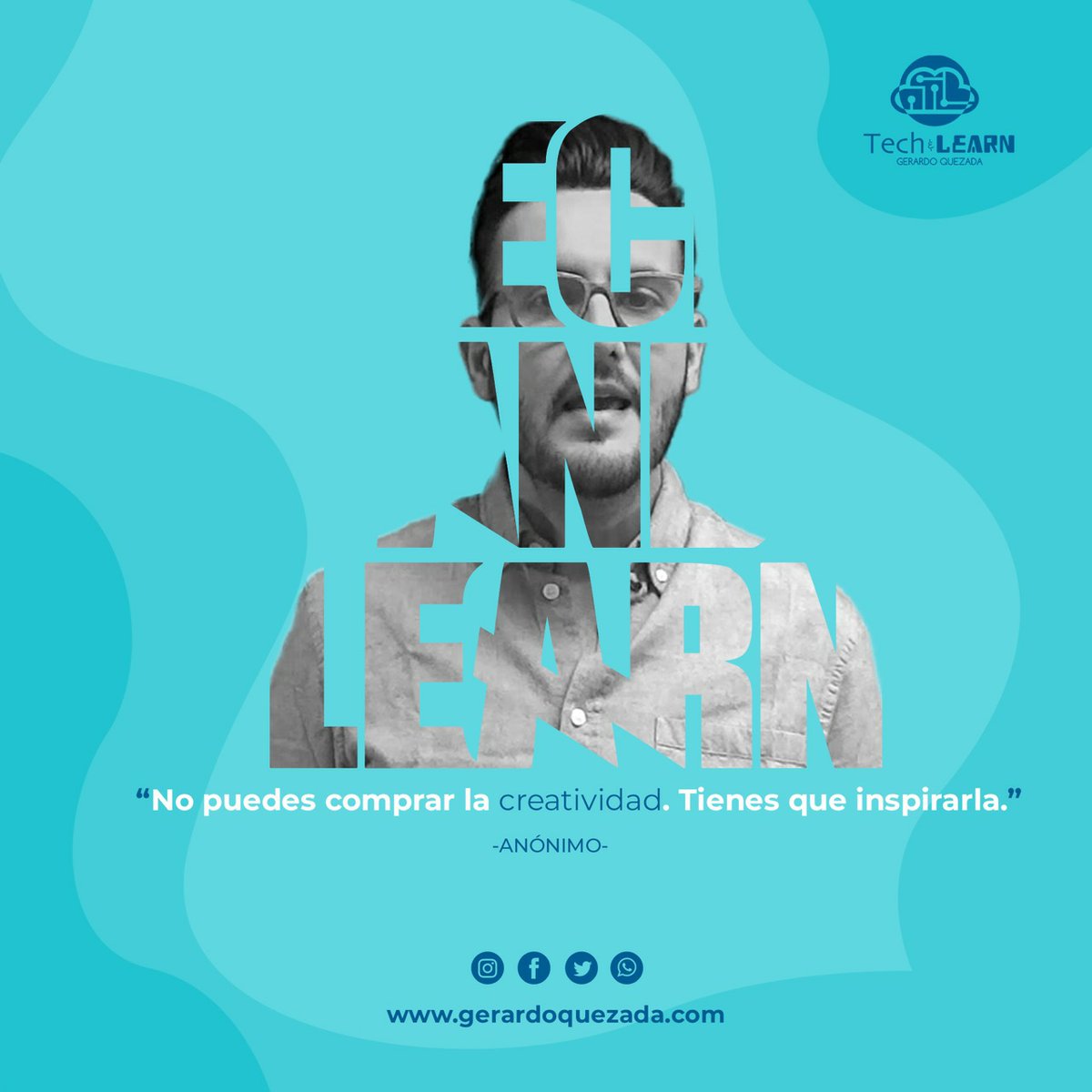 germenbato's tweet photo. "No puedes comprar la creatividad. Tienes que inspirarla"

-ANÓNIMO-

#techandlearn #learntolearn #innovation #learning #education https://t.co/04gItTRI8b