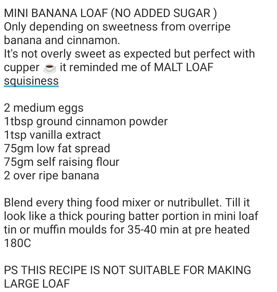 Food4Pro's tweet photo. MINI BANANA LOAF (NO ADDED SUGAR ) 
Only depending on sweetness from overripe banana and cinnamon. 
It's not overly sweet as expected but perfect with cupper ☕ it reminded me of MALT LOAF squisiness 

 #gourmet #foodpic #restaurants #cooks #foodpics #yummy #foodphotography https://t.co/WjyAV5VSi9